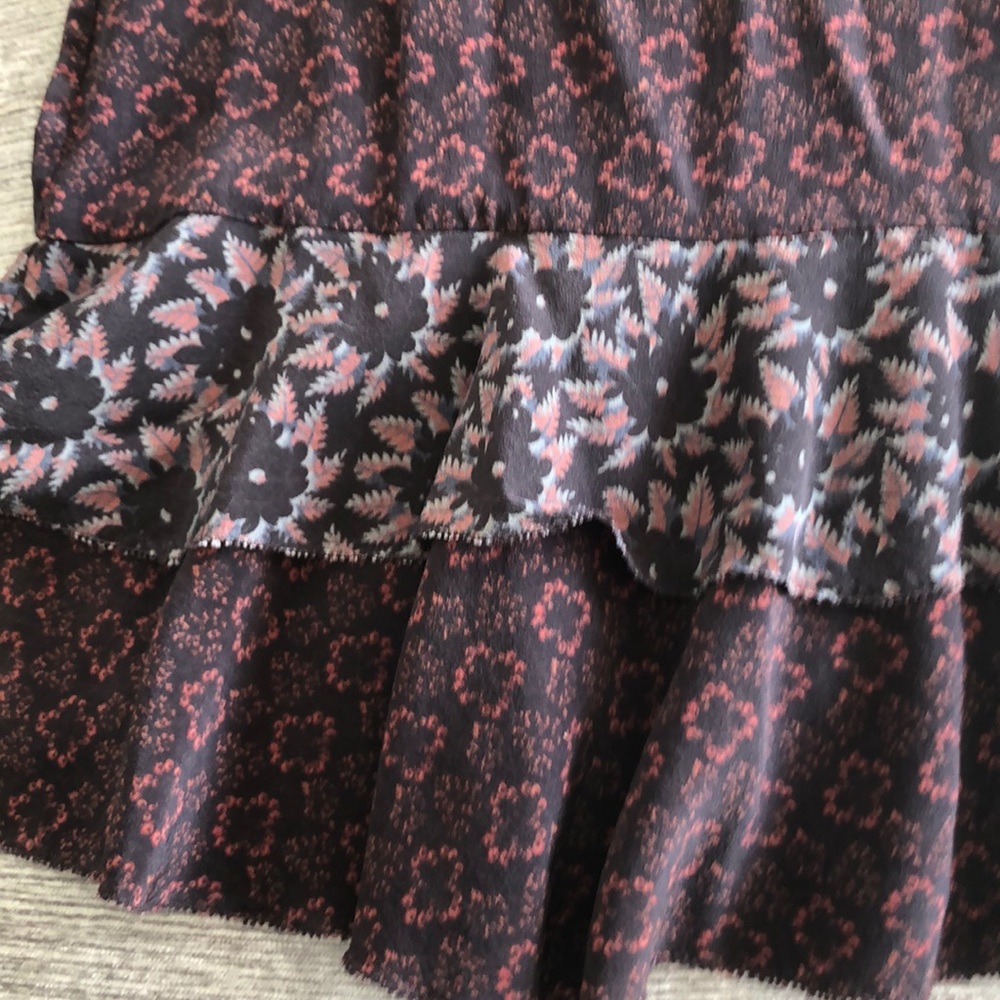 All saints flutter sleeve floral dress size small - Picture 2 of 4